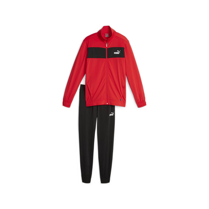PUMA Herren Poly Suit Cl Trainingsanzug S For All Time Red, S For All Time Red