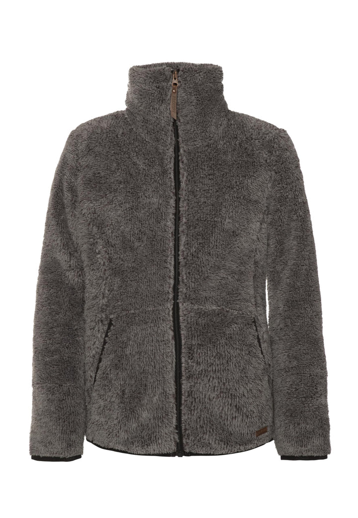 Protest Girls Oberteil Mit Durchgehendem Reissverschluss RiRi JR 104 Dark Grey Melee, 104 Dark Grey