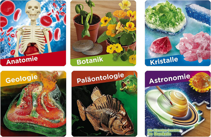 Clementoni 59042 Galileo Lab – Das Maxi-Set der Naturwissenschaften, wissenschaftlicher Baukasten, S