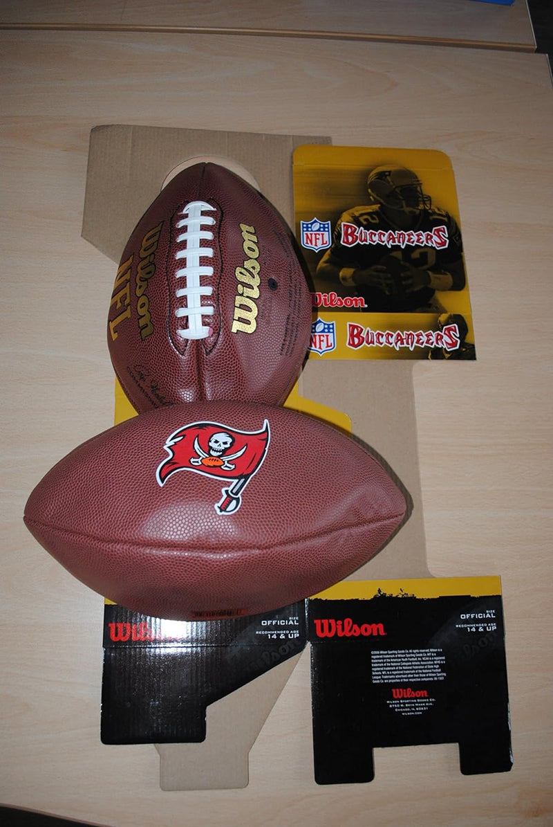 Wilson Sporting Goods NFL Team Logo Composite Fussball Tampa Bay Buccaneers, Tampa Bay Buccaneers