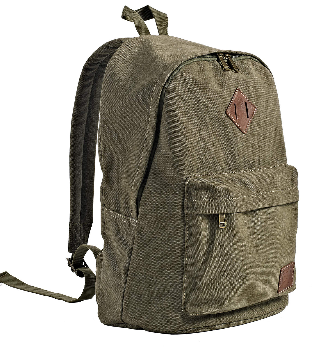 seemeroad Canvas Vintage Rucksack Ultraleichter und Lässiger Rucksäcke Laptop Daypack Schulrucksack