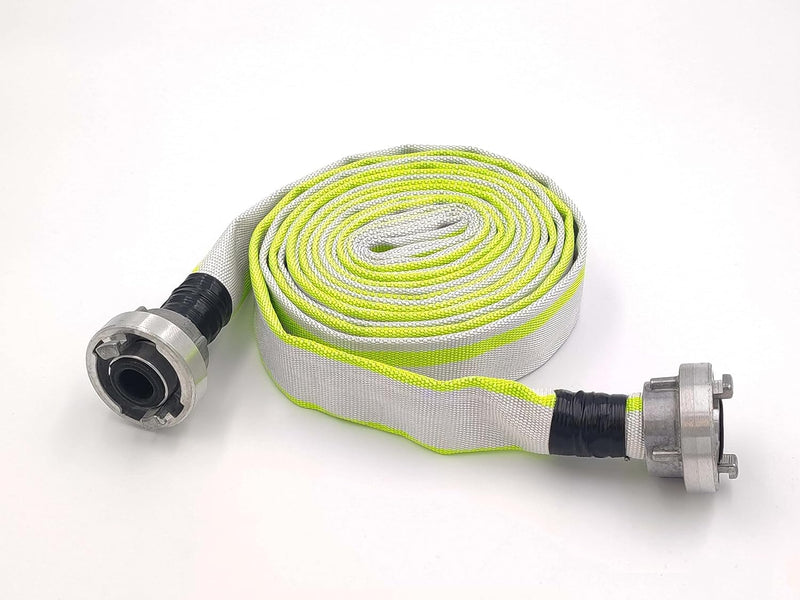 1 Zoll | D-25-5 m Industrieschlauch | Feuerwehrschlauch | Bauschlauch | Flachschlauch | Schlauch mit