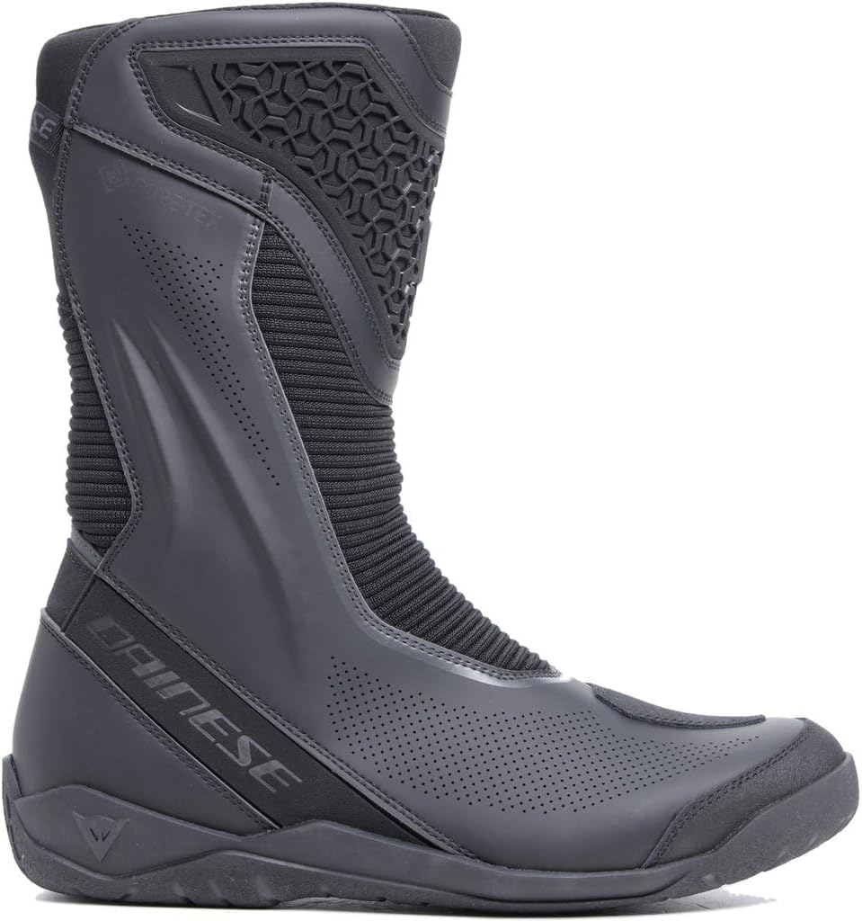 Dainese Freeland 2 Gore-Tex wasserdichte Motorrad Stiefel 45 EU Schwarz, 45 EU Schwarz