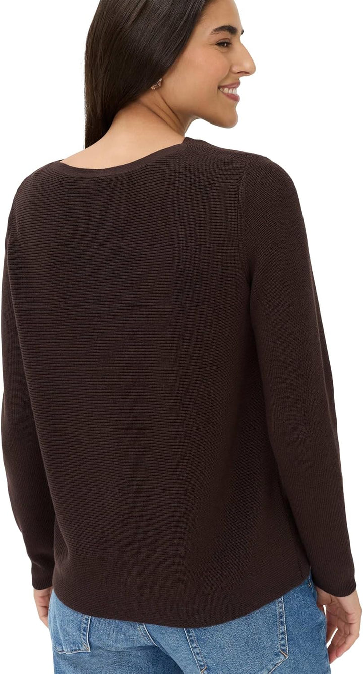 BRAX Feel Good Style Lesley Damen Strickpullover 34 Brunette, 34 Brunette