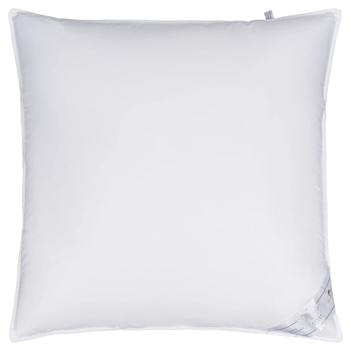 Moon Luxury Kopfkissen 3-Kammer Innenkissen ca. 80x80 cm - 800g - 90% Daunen und 10% Federn mit Trau