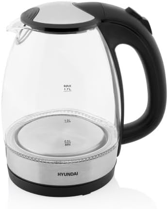 VK741 Glas Wasserkocher I 1.7 L I 2200 W I Innenbeleuchtung I Wasserstandanzeige
