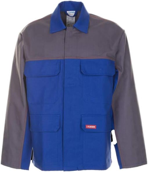 Planam Grösse 60 Herren Major Protect Jacke 1-lagig kornblau grau Modell 5200 Kornblau/Grau 60, Korn