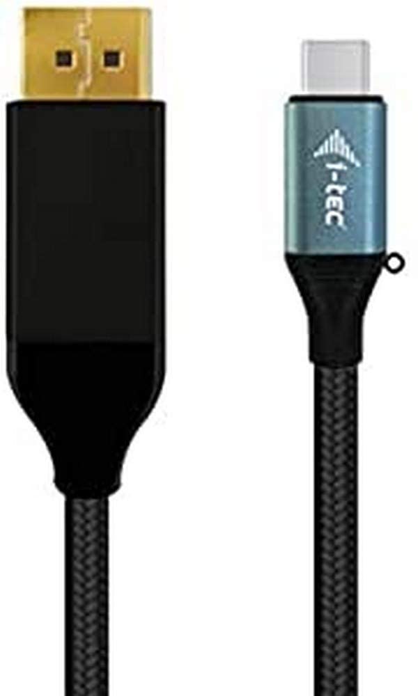 i-tec USB-C auf DisplayPort Kabeladapter 60Hz, 1x DP 4K Ultra HD, kompatibel mit Thunderbolt 3 für W