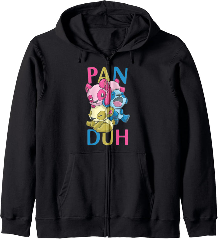 Pan Duh, Pansexual Panda Pride Rainbow LGBT Kapuzenjacke