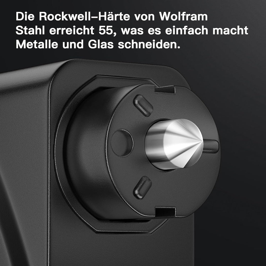 10 Stück Gurtschneider Notfallhammer, Notfallhammer Auto Mit Gurtschneider, Tragbar und einfach zu b