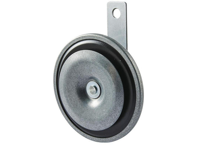 HELLA - Horn - M26 - 24V - 115dB(A) - Frequenzbereich: 400Hz - Hochton - Gehäusefarbe: grau - Flachs
