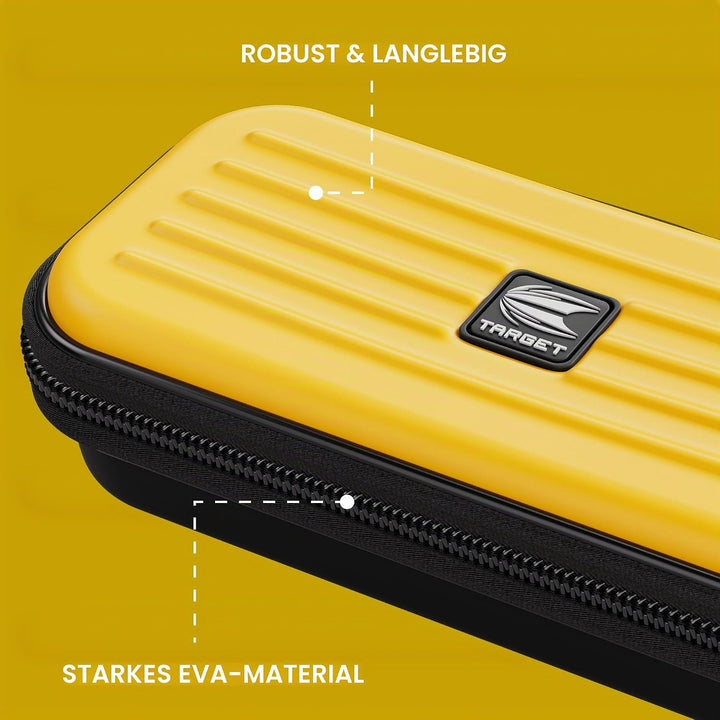 Target Darts Takoma Regular Darts Case - Holds x 1 Satz Darts Brieftasche Gelb, Gelb
