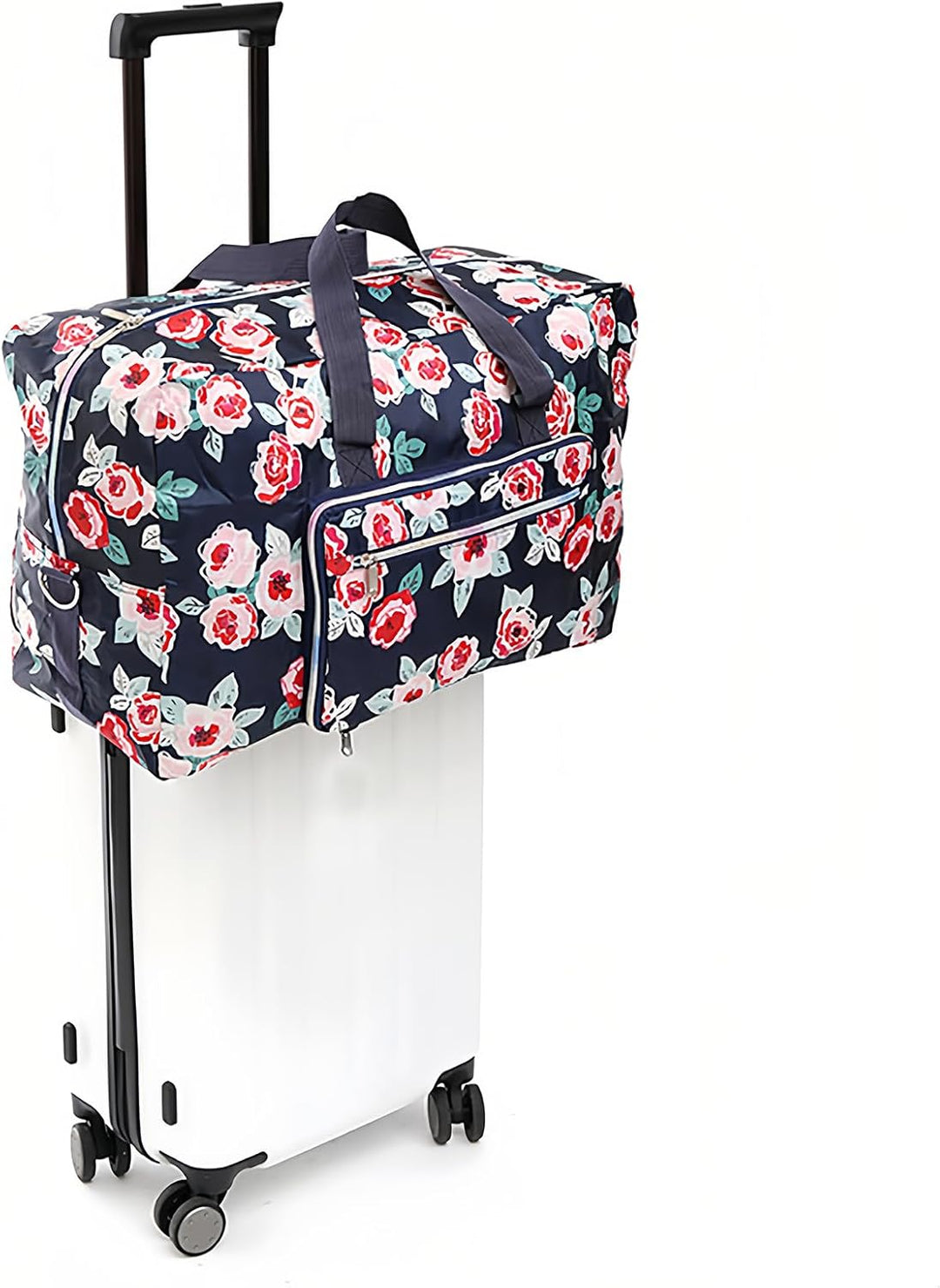 Arxus Grosse Faltbare Reisetasche Tragen Sie die Reisetasche am Wochenende über dem Gepäck mit Schul