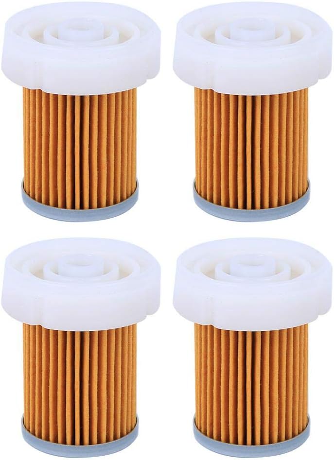Aramox 6A320-59930 4Pcs Motor Kraftstofffilter Wasserabscheider Ersatzteil, Passend für Kubota B1410