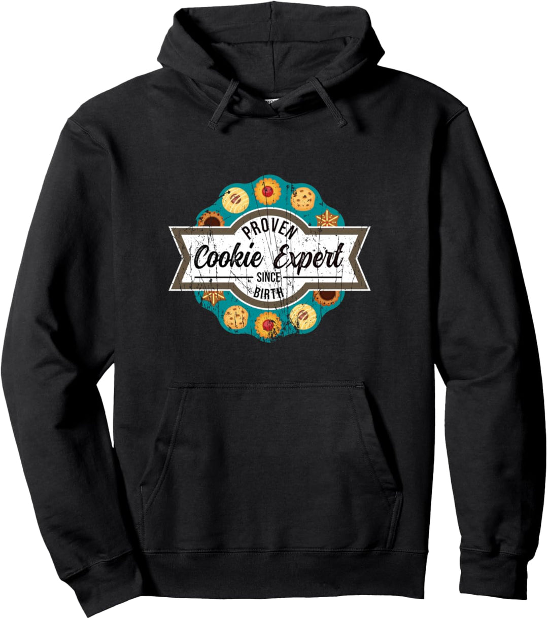 Weihnachten Kekse Cookie Expert Damen Herren Witziges Pullover Hoodie
