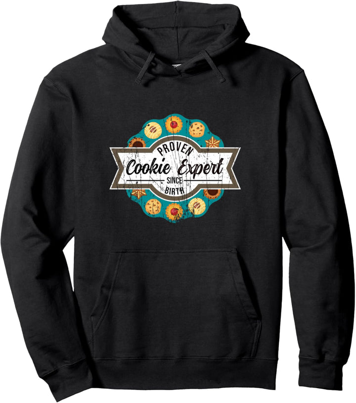 Weihnachten Kekse Cookie Expert Damen Herren Witziges Pullover Hoodie