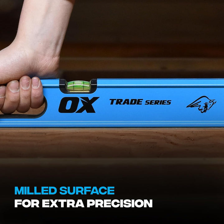 OX Tools Tradesman Box Level 48"/120 cm Vergrösserungsfläschchen, 48"/120 cm