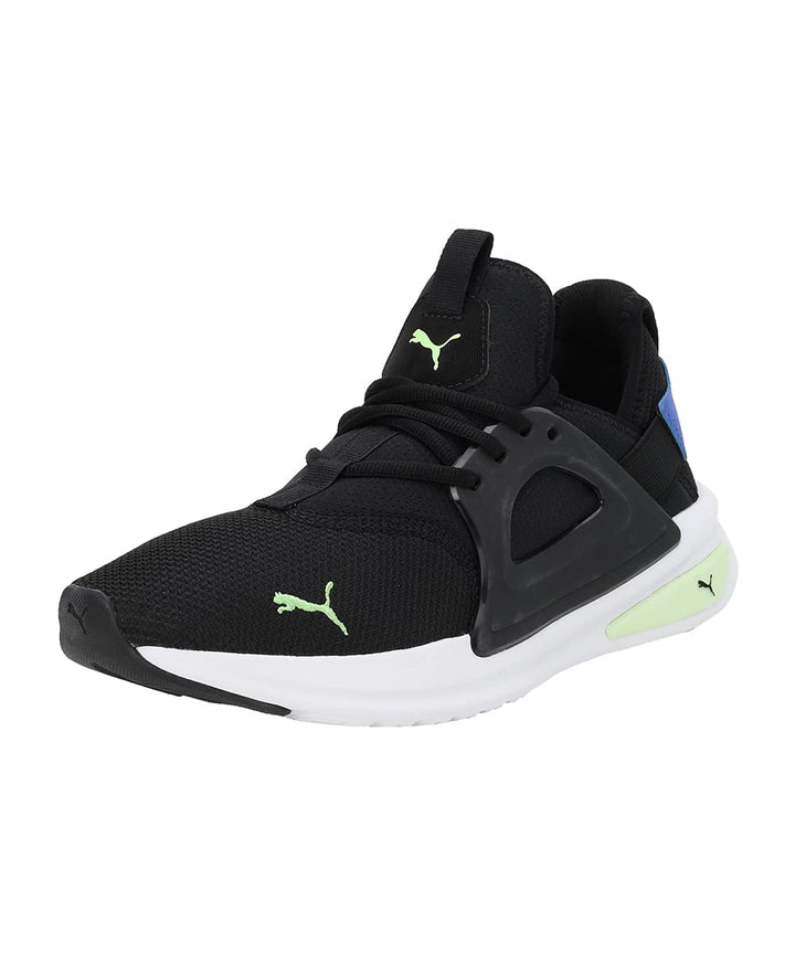PUMA Unisex Softride Enzo Evo Better Remix Laufschuhe 45 EU Schwarz Weiss, 45 EU Schwarz Weiss
