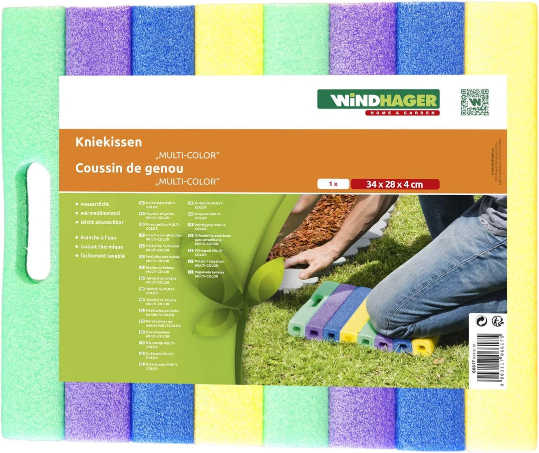 Windhager Kniekissen, Sitzkissen, Kniepolster, Knieschoner, Knieschutzmatte, Mehrzweckkissen ideal f