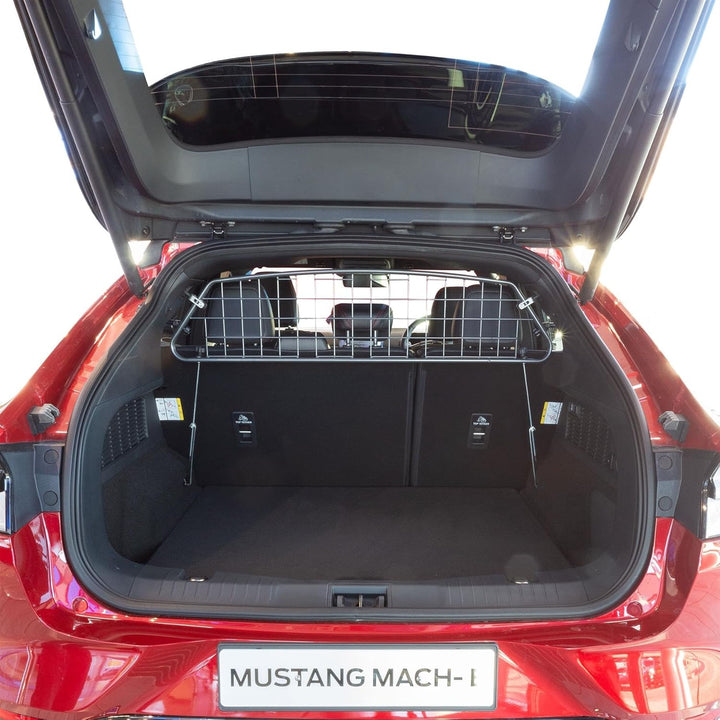 Travall Hundegitter für Ford Mustang Mach-E 2020+, fahrzeugspezifisches Trenngitter für den Kofferra