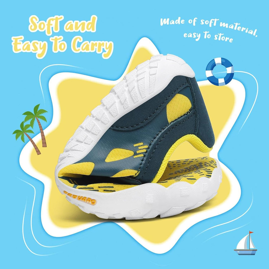 Saguaro Trailschuhe für Kinder, Mädchen, Sportschuhe, atmungsaktiv, rutschfest 24 EU Gelb, 24 EU Gel