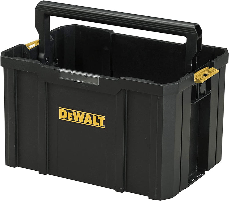 Dewalt TSTAK-Werkzeugtrage (belastbar bis 20 kg, Abmessungen 440 x 314 x 176 mm, klappbarer Handgrif