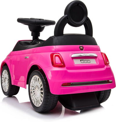 Rutschauto ab 1 Jahr, Kinderauto, Baby Auto, Lauflernhilfe mit Hupe und Motorengeräuschen (Rosa), Ro