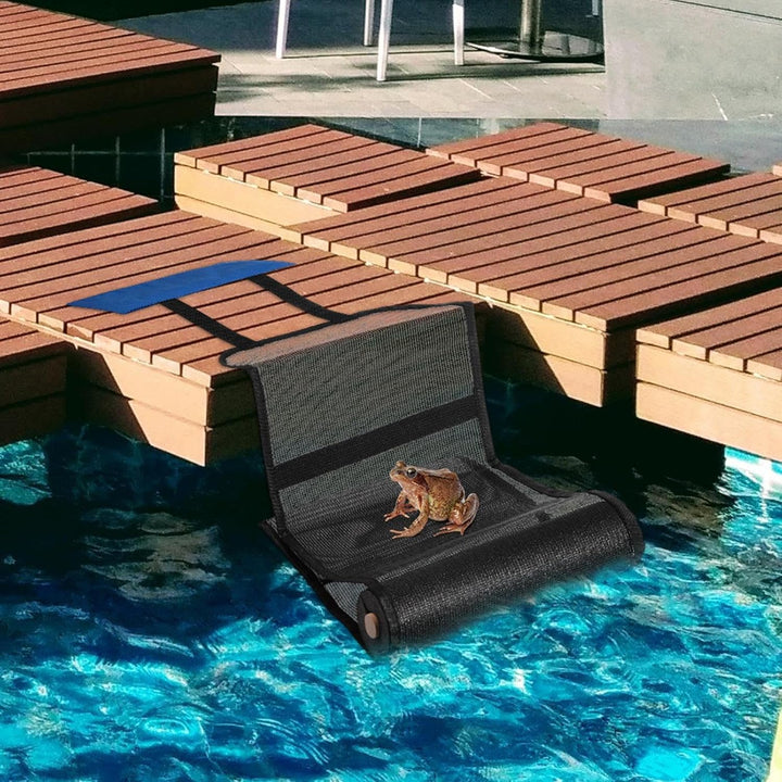 Rettungsrampe für Pool, 2 Stück Fluchtrampe Pool für Tiere, Schwimmender Tierschutz, Schwimmbadzubeh