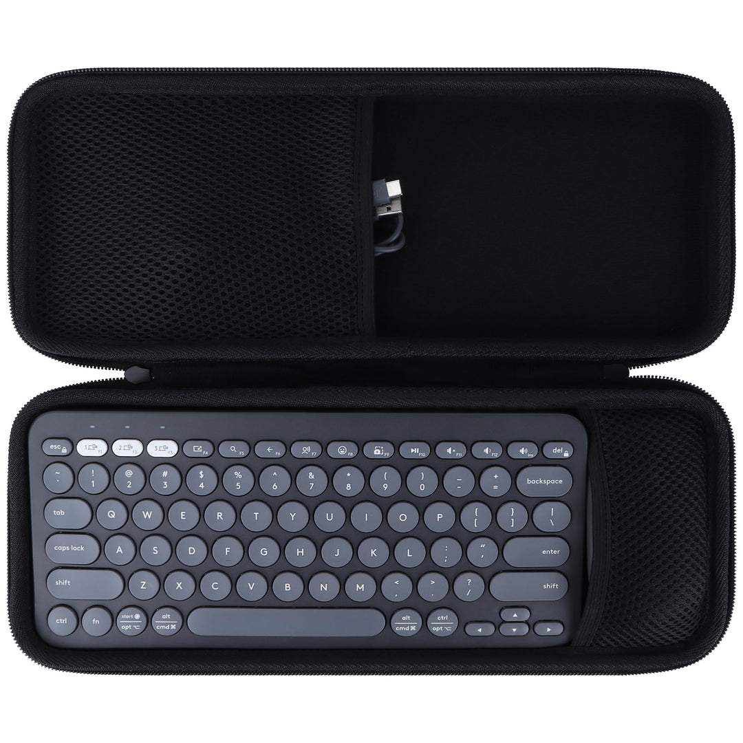 Hart Schutzhülle kompatibel mit Logitech Pebble 2 Combo, Pebble K380 / Pebble Keys 2 K380s Tastatur