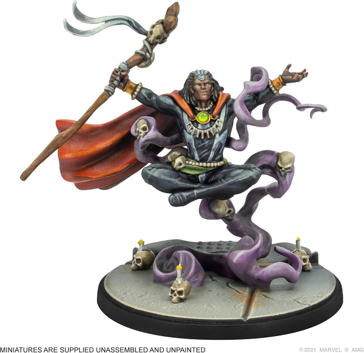 Atomic Mass Games , Doctor Voodoo & Hood, Miniatures Game, Ages 14+, 2 Players, 45 Minutes Playing T