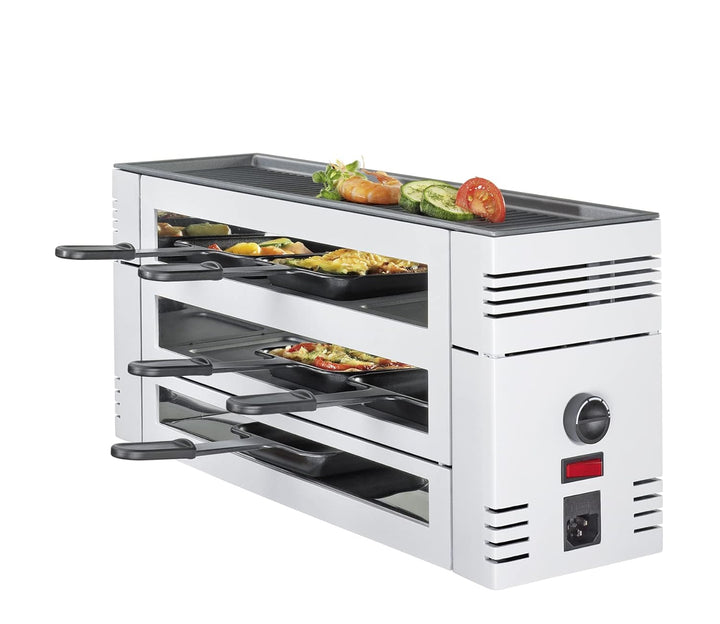 Spring GOURMET, Raclette Pfännchen 2 Stk., Ersatz Raclette Pfännchen passend zu Spring PIZZARACLETTE