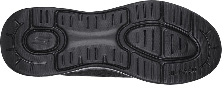 Skechers Herren Go Walk Arch Fit Idyllic Sneaker 42.5 EU X-Weit Schwarz, 42.5 EU X-Weit Schwarz