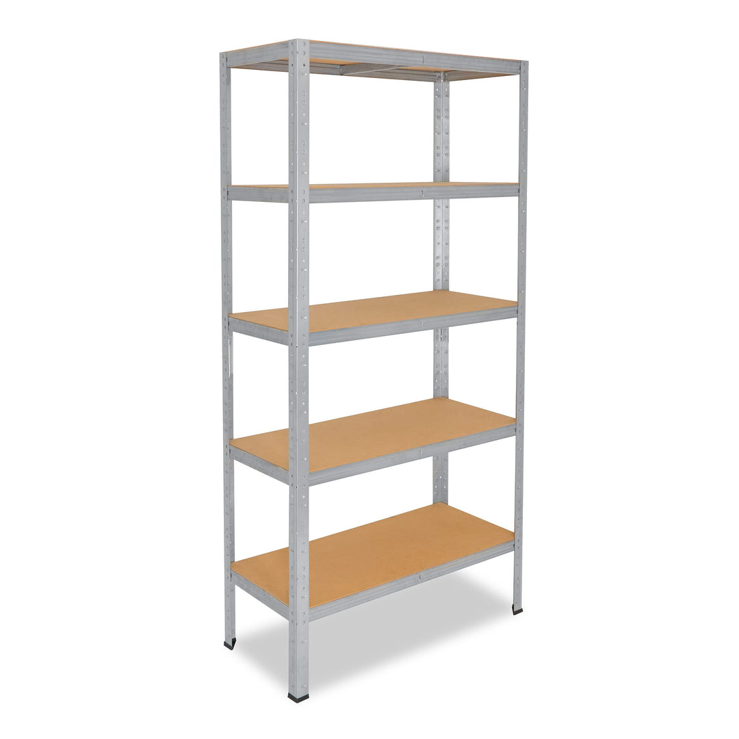 shelfplaza® 180x70x30cm HOME Schwerlastregal verzinkt/Metallregal mit 5 Böden/Kellerregal Metall, Ga