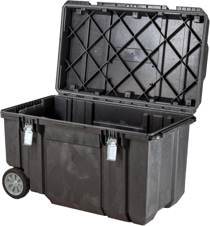 Stanley Werkzeugbox (99 x 59 x 62 cm, Box für Montage mit 233l Fassungsvermögen, Metallverstrebungen