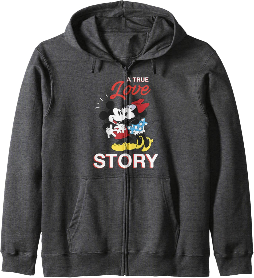 Disney Mickey & Minnie Mouse Valentine Love Kapuzenjacke
