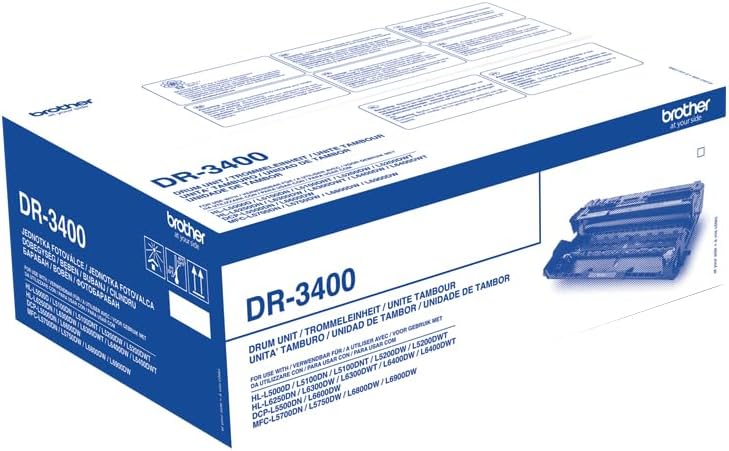 Brother DR3400 Original Toner Pack of 1 Single, Single