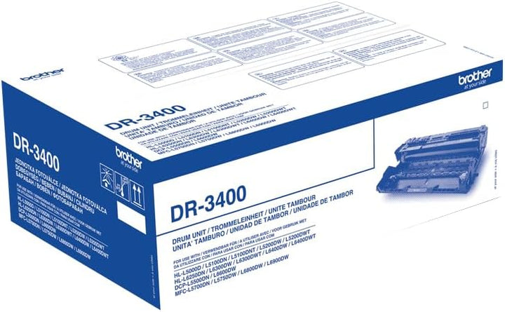 Brother DR3400 Original Toner Pack of 1 Single, Single
