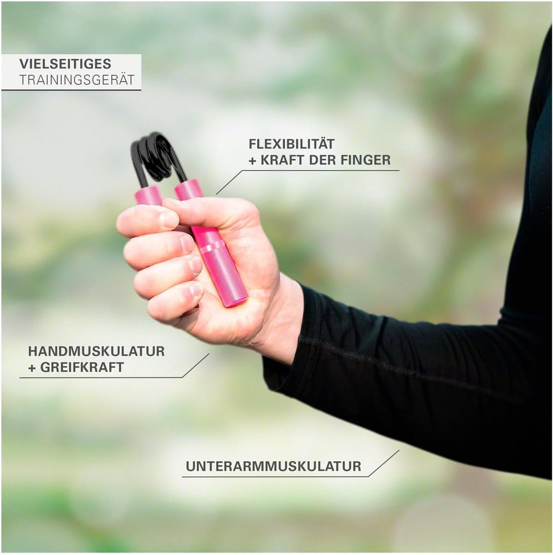 Sport-Tec Handtrainer Fingerhantel Handkrafttrainer Unterarm Trainer Hand A - 50 lbs / 22 kg, Pink,