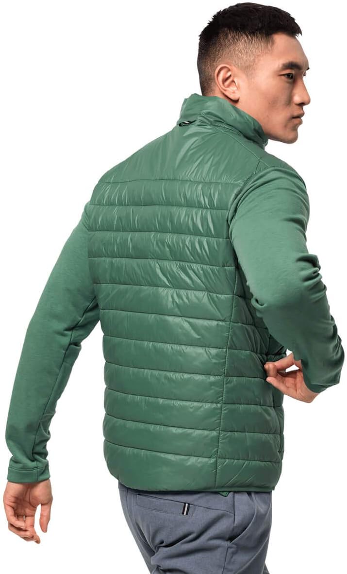 Jack Wolfskin Herren-Weste Standard Jwp Grösse M L sage, L sage