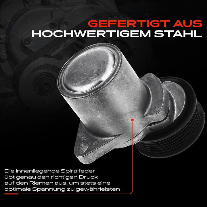 Frankberg Spannrolle Riemenspanner für Fiesta V JH JD Maverick 3 BK 6 Hatchback G-G GY MPV II LW MX-