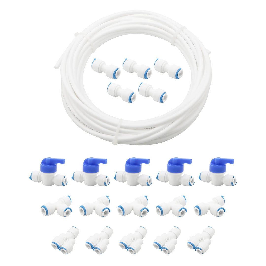 10 m Wasserversorgungsrohr, Kühlschrank Anschluss Set, Kühlschrankfilter Set für Europäischen Stil D