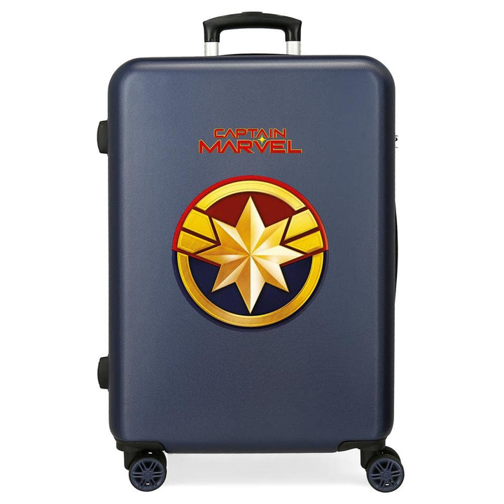 Marvel Avengers All Avengers Mittlerer Koffer Blau 48x68x26 cms Hartschalen ABS Kombinationsschloss