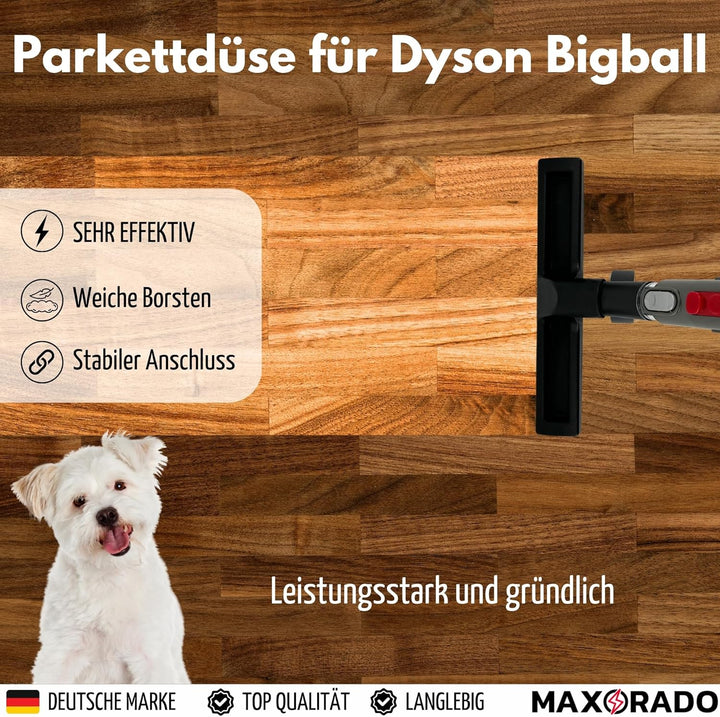 Parkettdüse Hartbodendüse Düse kompatibel mit Ersatzteil für Dyson Big Ball 1 2 BigBall Cinetic CY22