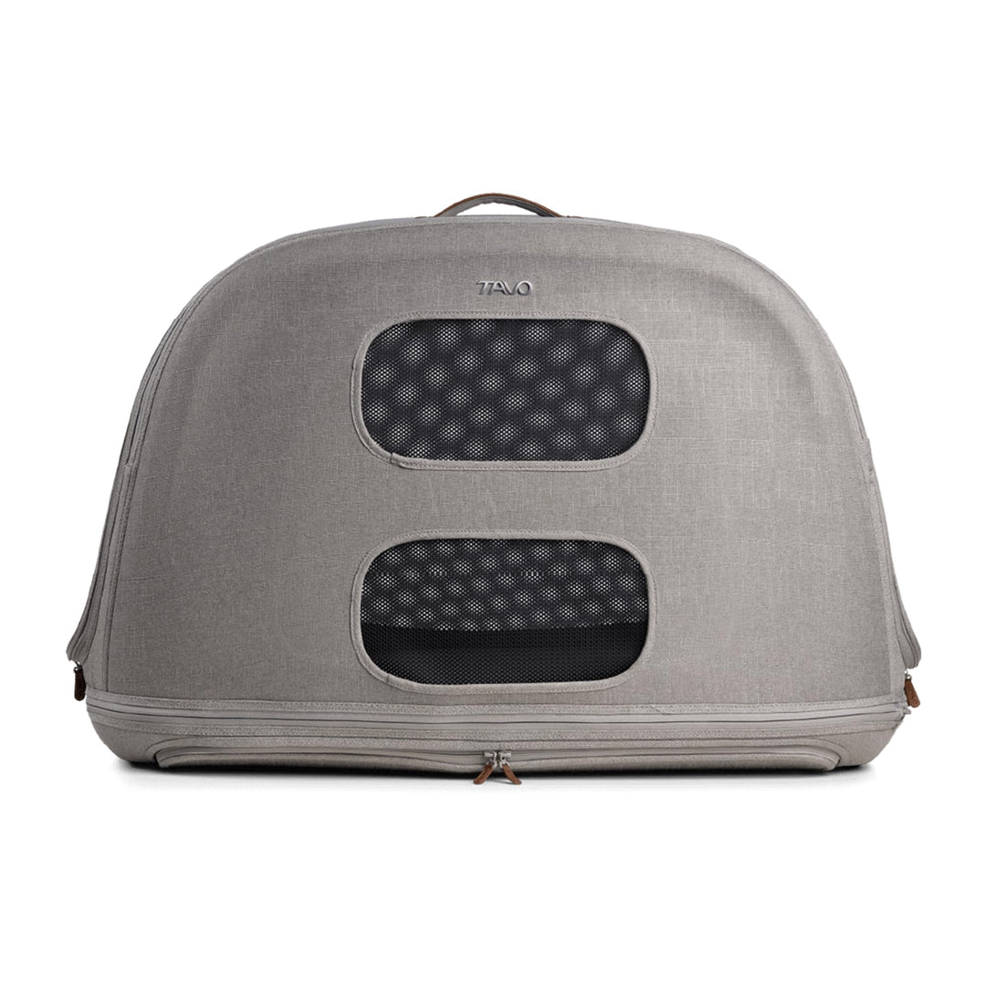 Tavo Crispin Haustier-Transportbox Large – Crash-getestete Auto-Transportbox für Hunde & Katzen, ISO