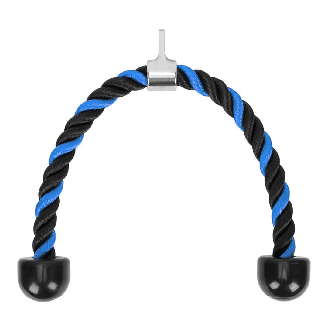 LAPONO Nylon Trizepsseil, Kraftstation Trizeps Seil Pull Down Gedrehtes Seil Trizepstau zum Herunter