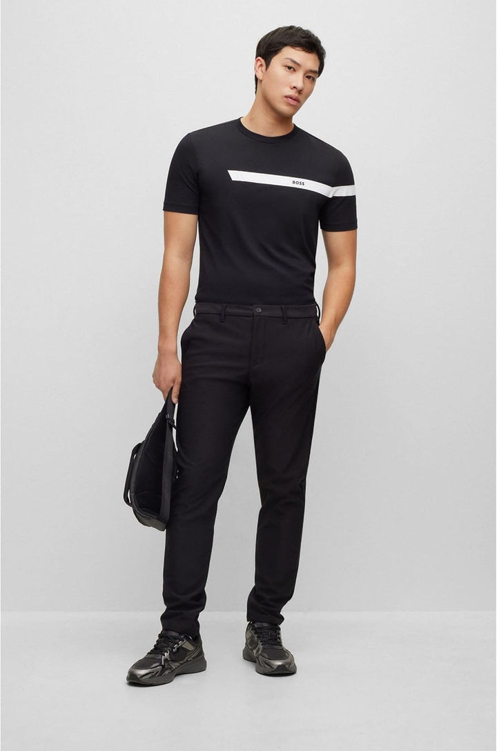 BOSS Herren Tee 2 L Black1, L Black1