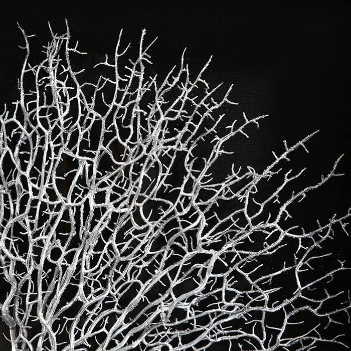 Casablanca Bild - Lebensbaum - Silberfarbener Rahmen + Baum 60 x 50 cm