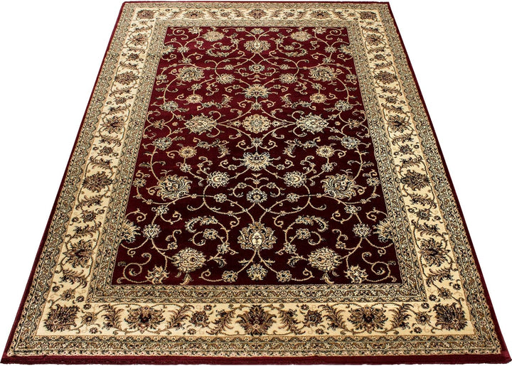 Carpetsale24 Teppich Wohnzimmer Traditioneller Orientalisch Design Rot 160 x 230 cm - Kurzflor Teppi