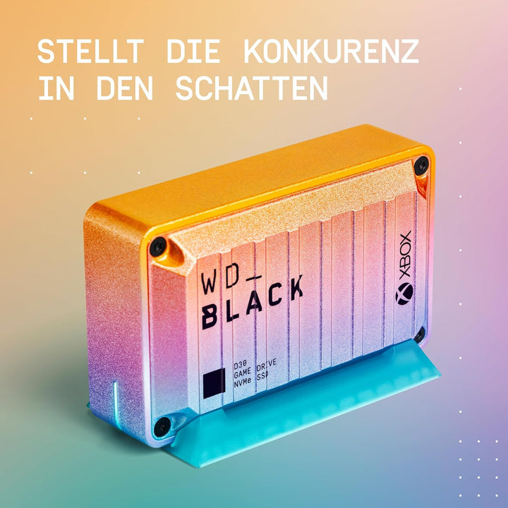 WD_Black D30 Game Drive for Xbox 1 TB - Summer Collection (1 Monat Xbox Game Pass Ultimate, Übertrag