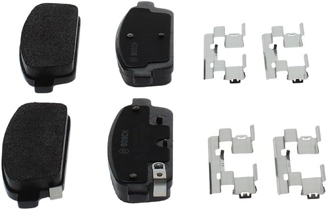 Bosch BP1661 Bremsbeläge - Hinterachse - ECE-R90 Zertifizierung - vier Bremsbeläge pro Set